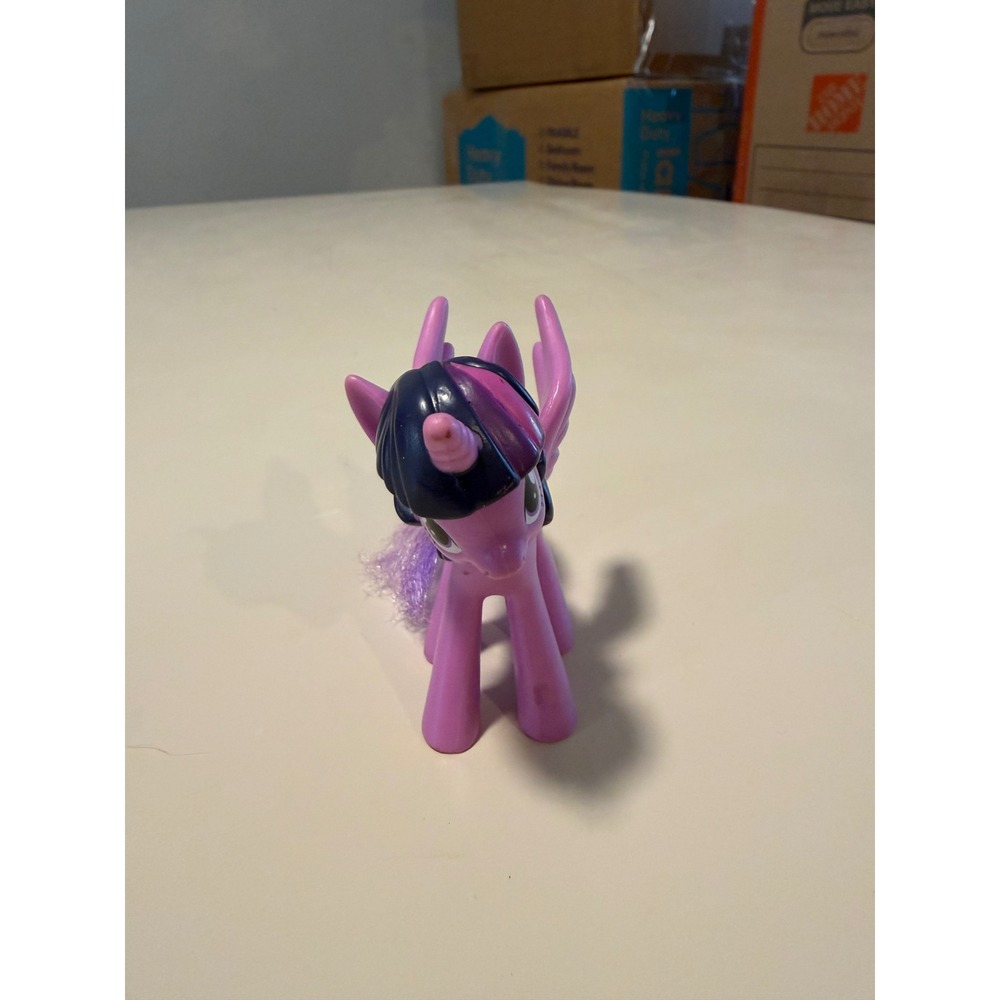My Little Pony Twilight Sparkle Alicorn Figure Purple Pink Star Cutie Mark 3.5" - Picture 6 of 9